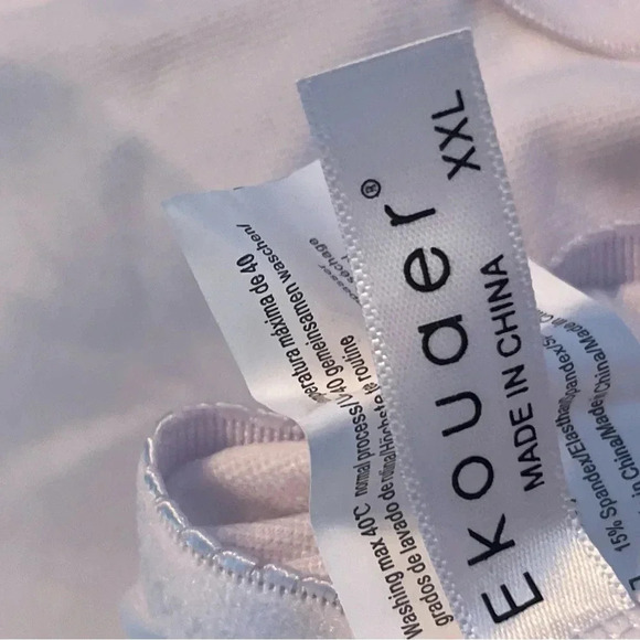 🔥🔥🔥🔥SALE🔥🔥🔥🔥Ekouaer NWOT Halter High Neck One Piece Swimsuit Size XXL - Picture 7 of 12